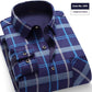 Thickened Velvet Padded Shirt Thermal Plaid - Enfance-Heureuse