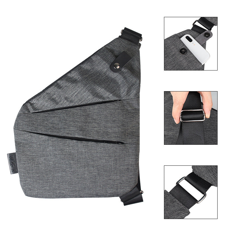 New Mens Digital Storage Gun Bag Diagonal Outdoor Sports Waist Bag - Enfance-Heureuse