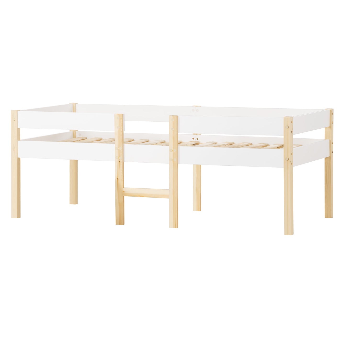 Pine Children's Bed 90cmx190cm - Enfance-Heureuse