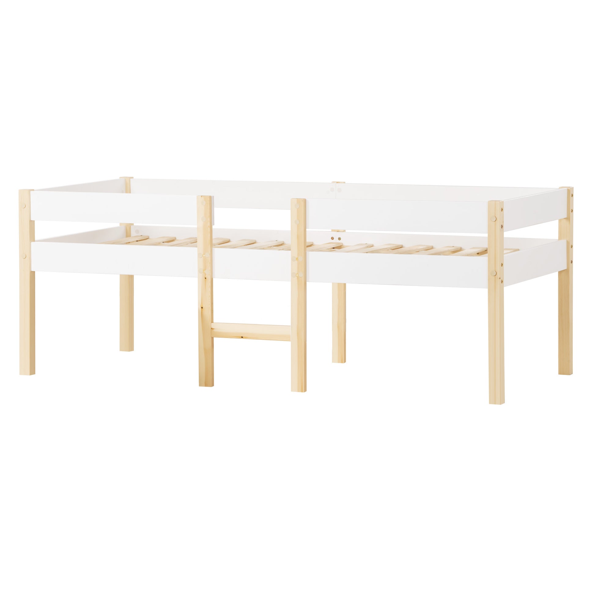 Pine Children's Bed 90cmx190cm - Enfance-Heureuse