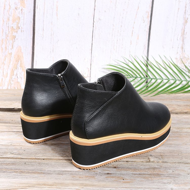 Casual Women's Thick Bottom 43 Plus Size Women's Shoes - Enfance-Heureuse