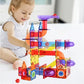 Magnetic Sheet Building Block Designer Magnet Maze Race Run Ball Marble Track Funnel Slide Brick Education DIY Toys For Children - Enfance-Heureuse