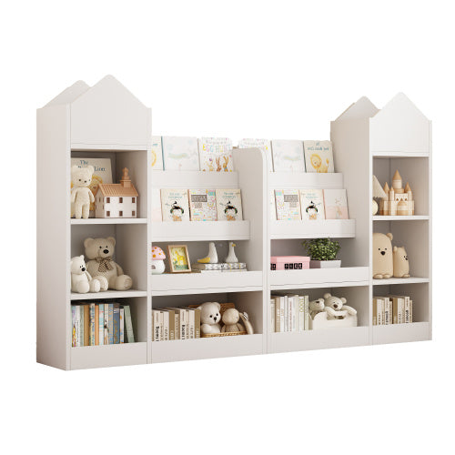 Children's Wooden Bookshelf - Enfance-Heureuse