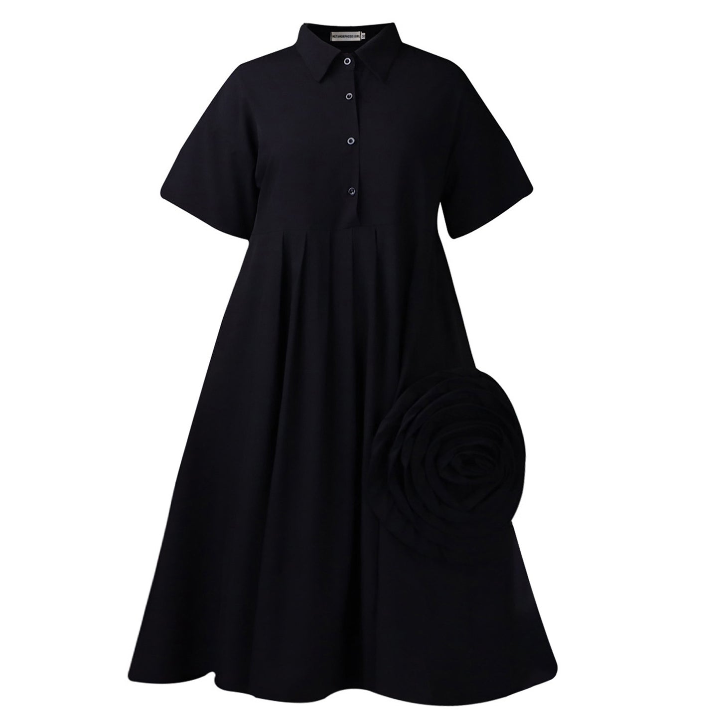 A- Line African Shirt Dress Women Regular Sleeve