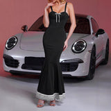 Sexy Bow Sling Slim-fit Sheath Dress - Enfance-Heureuse