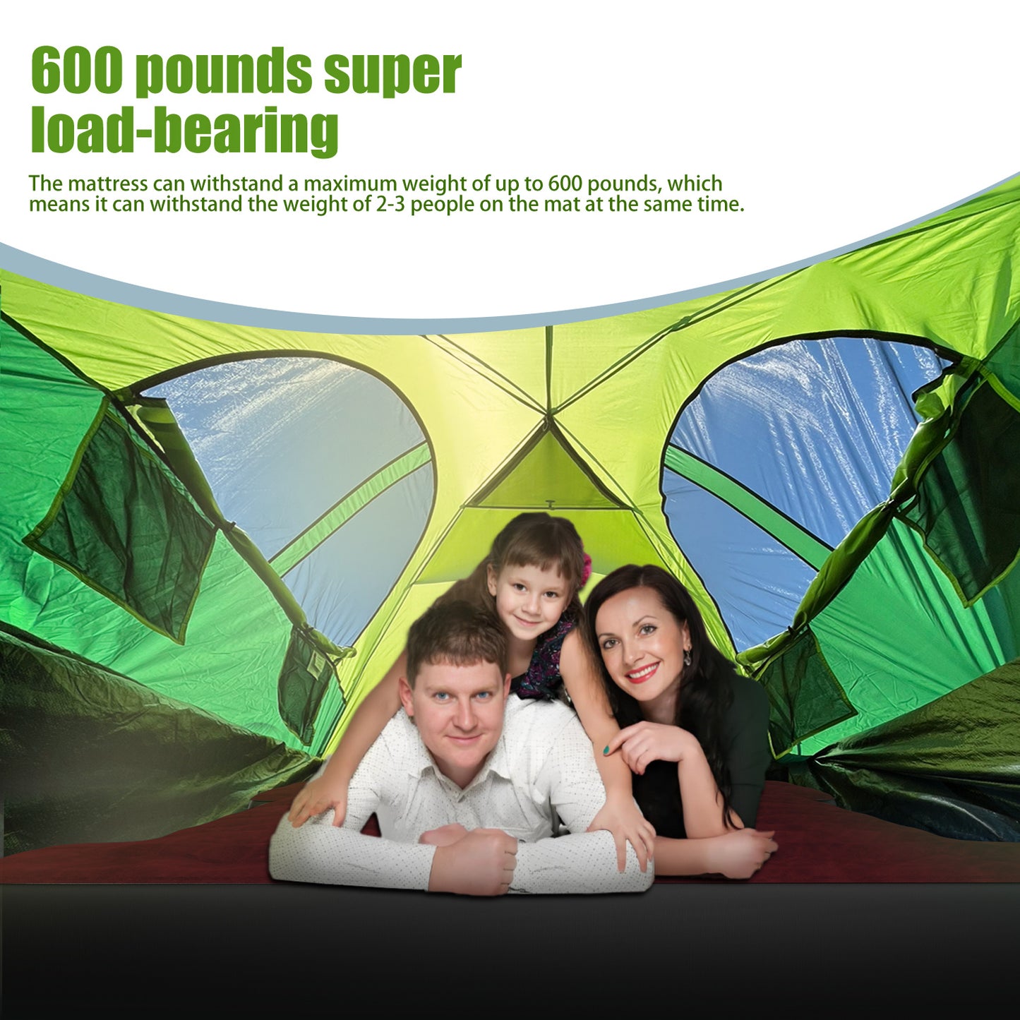 Truck Bed Air Mattress Inflatable Air Mattress For 5.5-5.8ft Short Truck Pickup Air Mattress For Camping Outdoor Bed Mattress For Travel Quick Inflation Mattress With Carry Bag - Enfance-Heureuse