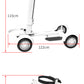 Four Wheel Golf Electric Folding Light Longboard Lawn Course Scooter - Enfance-Heureuse