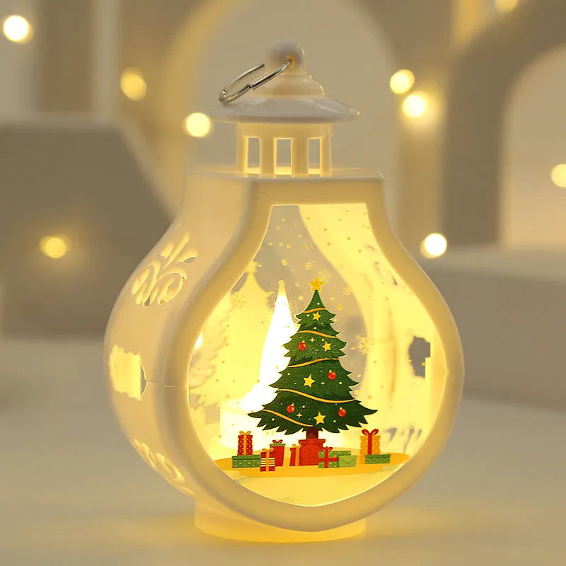 Christmas Candle Lamp Romantic Ornaments - Enfance-Heureuse
