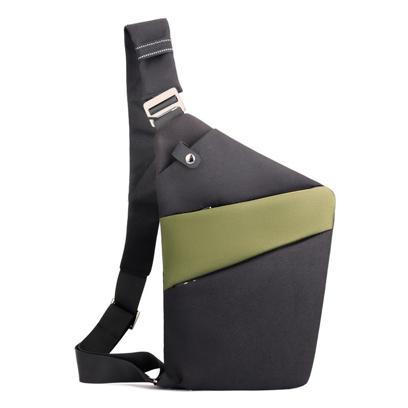Canvas Chest Bags For Men And Women Across One Shoulder - Enfance-Heureuse