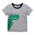 Summer Children's Cute Printed Embroidered Short-sleeved Cartoon T-shirt - Enfance-Heureuse
