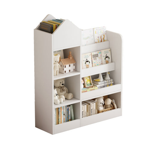 Children's Wooden Bookshelf - Enfance-Heureuse