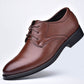 Black Shoes With Pointed Toe For Men - Enfance-Heureuse