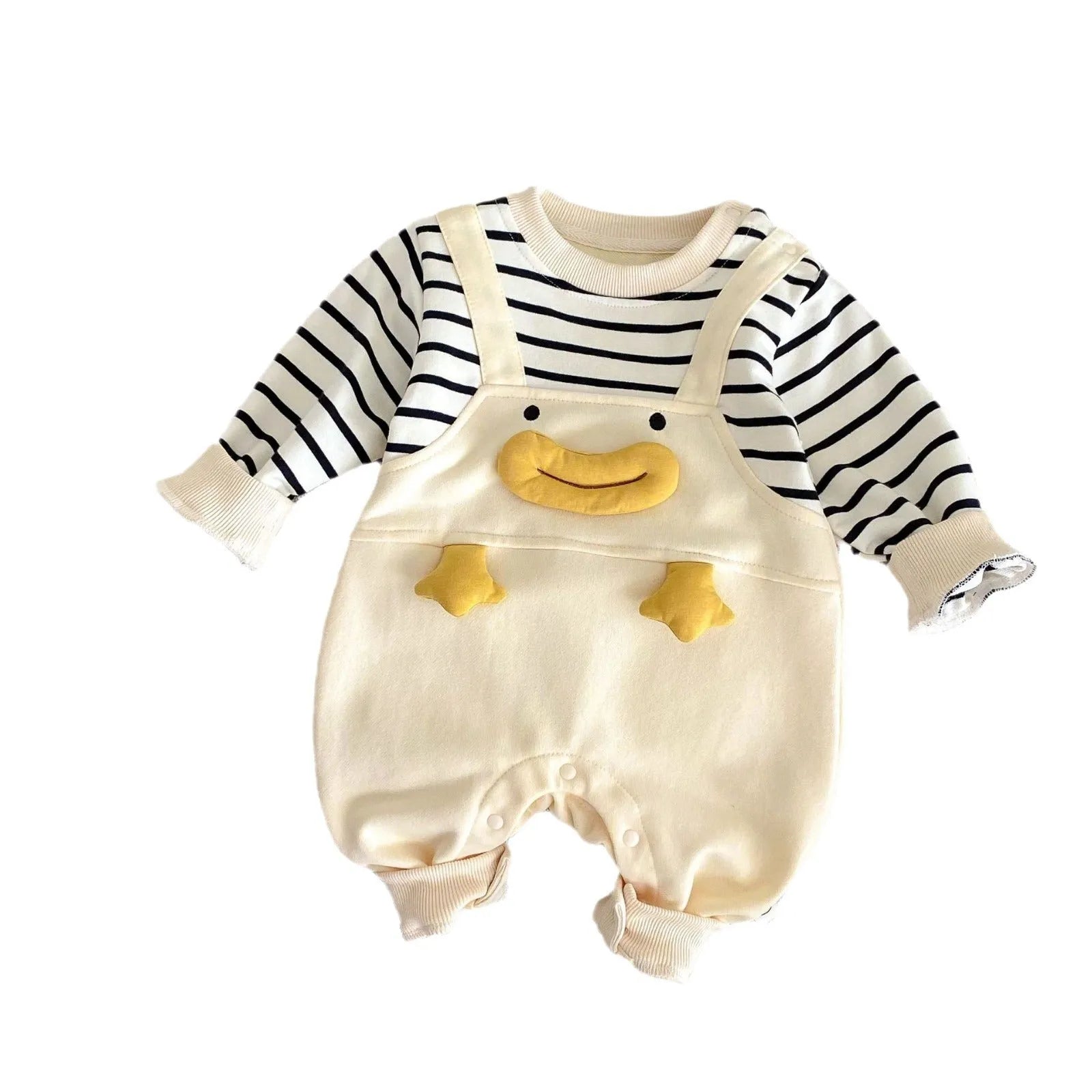 Small-month Baby Going Out Autumn Jumpsuit - Enfance-Heureuse