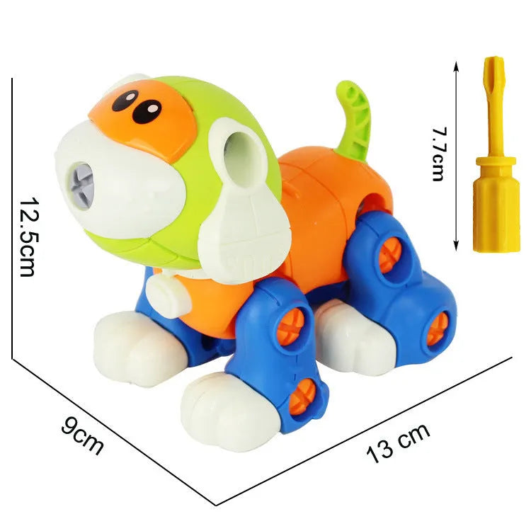 Démontage Blocs D'assemblage des Jouets DIY Moto Modélisation De Voiture Bâtiment Construction Noix Jouets Pour Enfants Cadeaux - Enfance-Heureuse