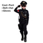 Costume de policier pour garçon Cosplay pour enfants Police de l'armée pour enfants