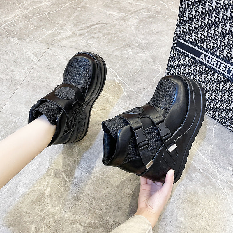 Woman High-heeled Shoes Thick Bottom - Enfance-Heureuse