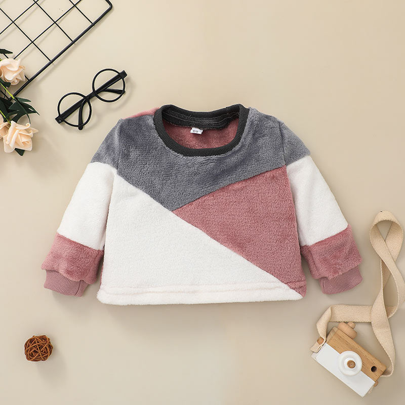 Baby Casual Baby Sweater Suit Clothing Pullover Two-piece Suit - Enfance-Heureuse
