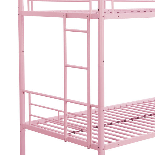 METAL BUNK BED Twin Over Twin - Enfance-Heureuse