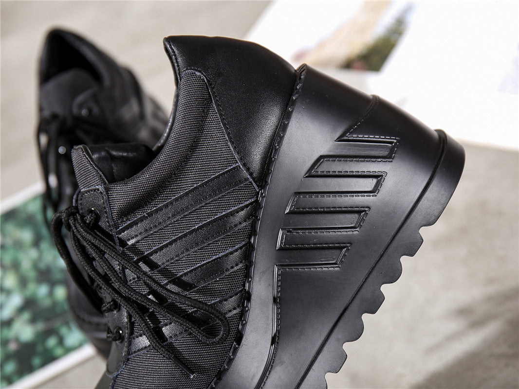 Punk Big Toe Platform Shoes WomenGoth Retro Sponge CakeJK Slope Heel - Enfance-Heureuse