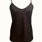 Ladies' Solid Color V-neck Chain Decoration Fashionable Camisole Vest - Enfance-Heureuse