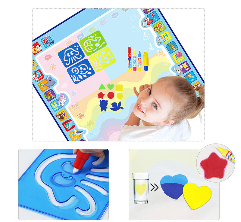 Puzzle Graffiti Writing Color Painting Pad - Enfance-Heureuse
