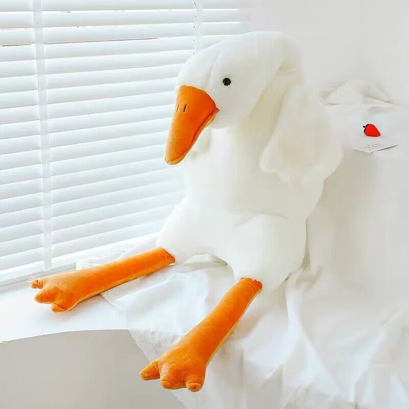 Cute Big White Geese Pillow Plush Toy - Enfance-Heureuse