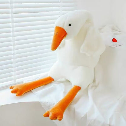 Cute Big White Geese Pillow Plush Toy - Enfance-Heureuse