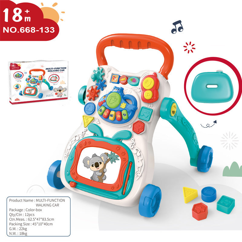 Multi-functional Walker Children's Early Education Puzzle - Enfance-Heureuse