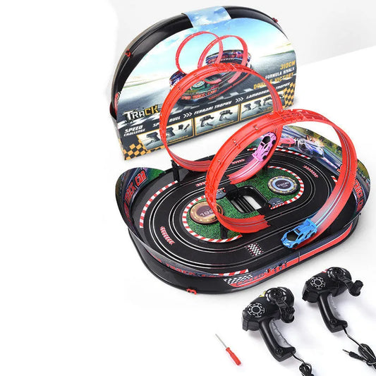 Children's Track Racing Toys Storage Portable - Enfance-Heureuse