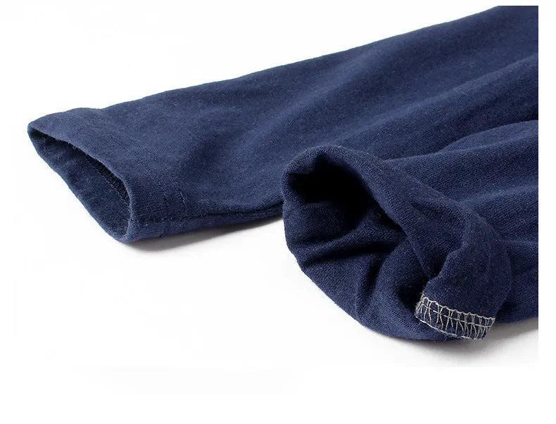 T-shirt à manches longues à imprimé contrasté pour enfants