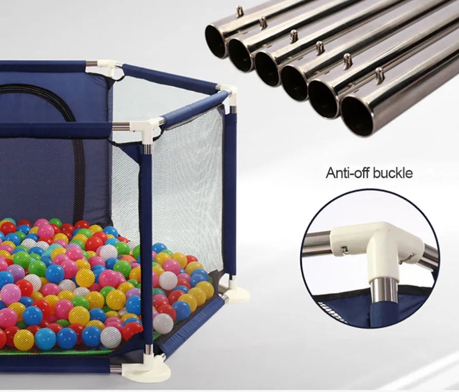 Bébé Portable Parc Jouer Cour - Enfance-Heureuse