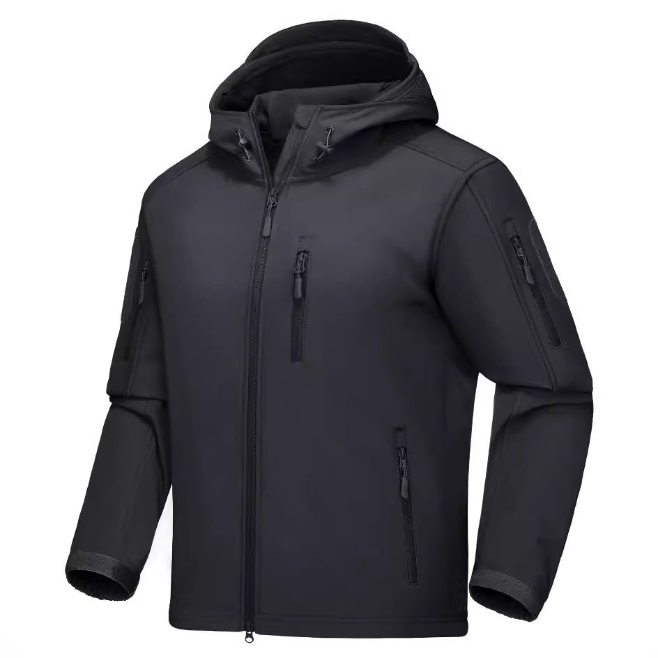 Hooded Outdoor Windproof Casual Men's New Loose Jacket - Enfance-Heureuse