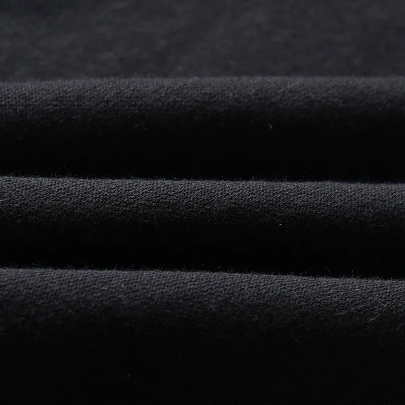 CUHK Enfants À Manches Longues Imprimé Fermeture Éclair Chemise Casual Pantalon De Sport Mis Noir Deux-Pièce Ensemble