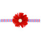 Children's Striped Rose Headband - Enfance-Heureuse