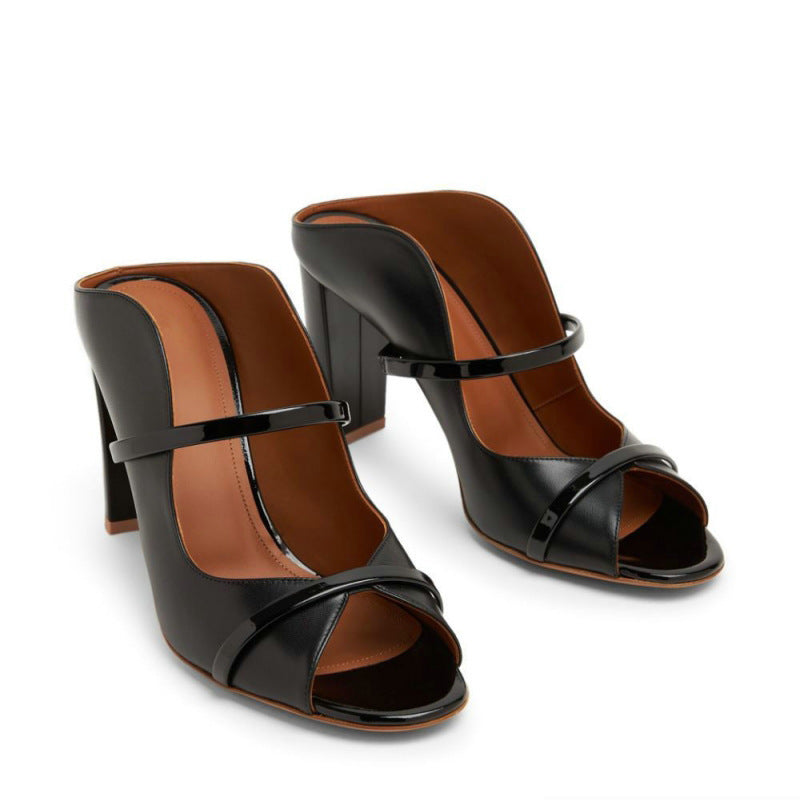 Metal Toe Cap Fashion Sandals For Women - Enfance-Heureuse