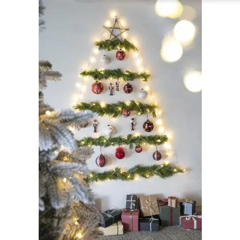 D3.9 Christmas Ball Ornaments, Glass Decorative Hanging Ball Christmas Tree Ornaments For Holiday Party Decorations, Set Of 6 - Enfance-Heureuse