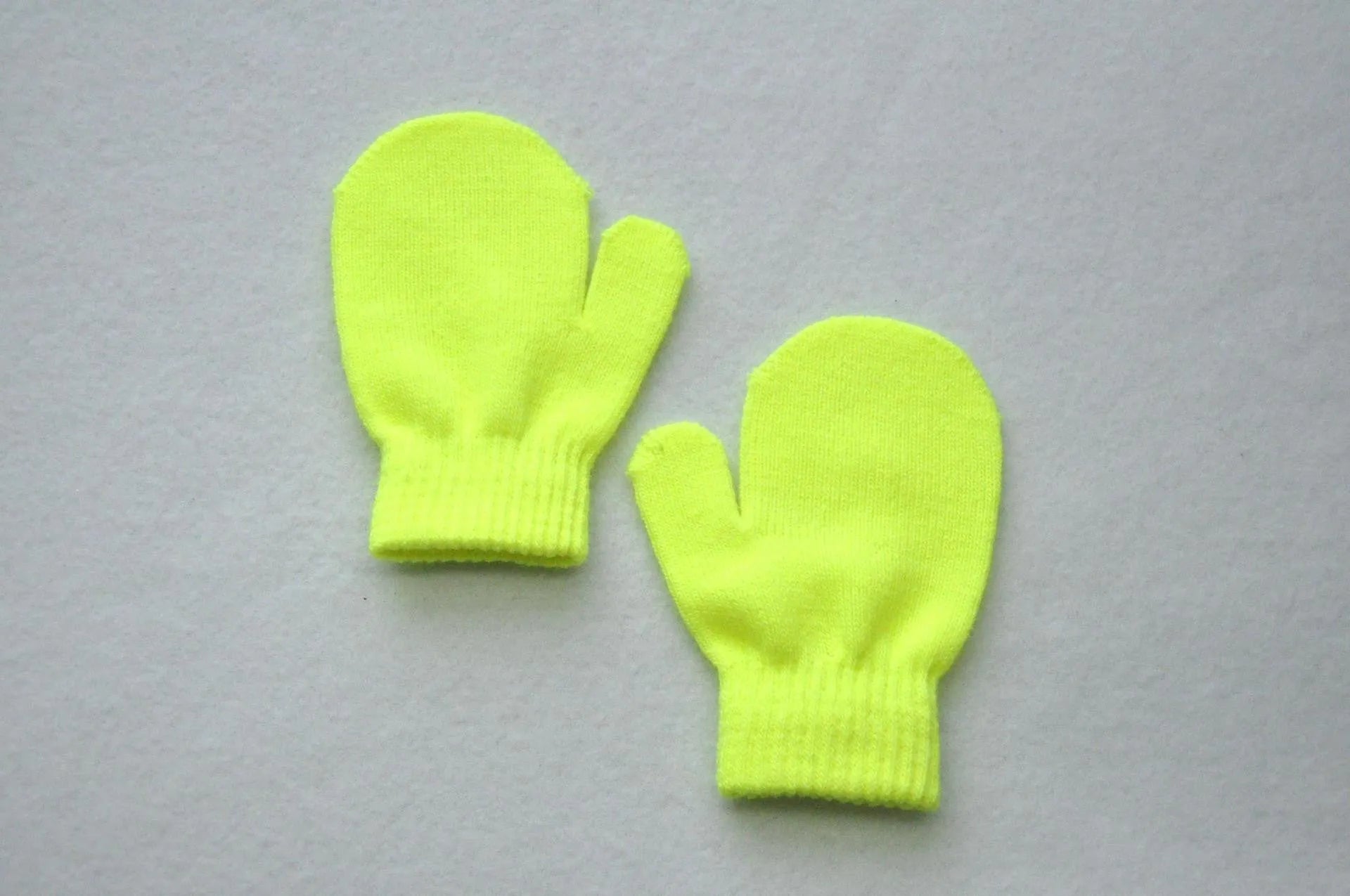 Children's Winter Warm Gloves Knitted Bag Baby Gloves - Enfance-Heureuse