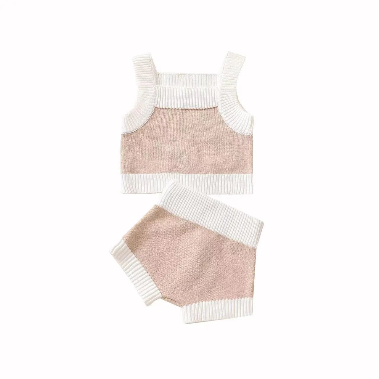 Children's Fashion Tank Top Summer Sweater Set - Enfance-Heureuse