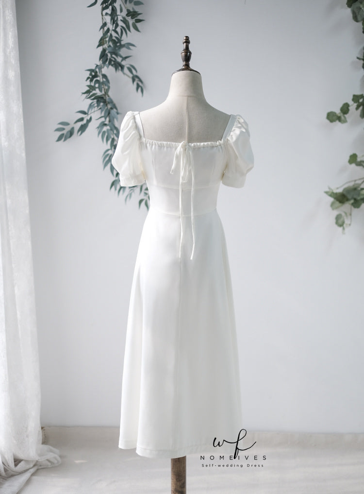 Short Travel License Registration Small White Skirt - Enfance-Heureuse