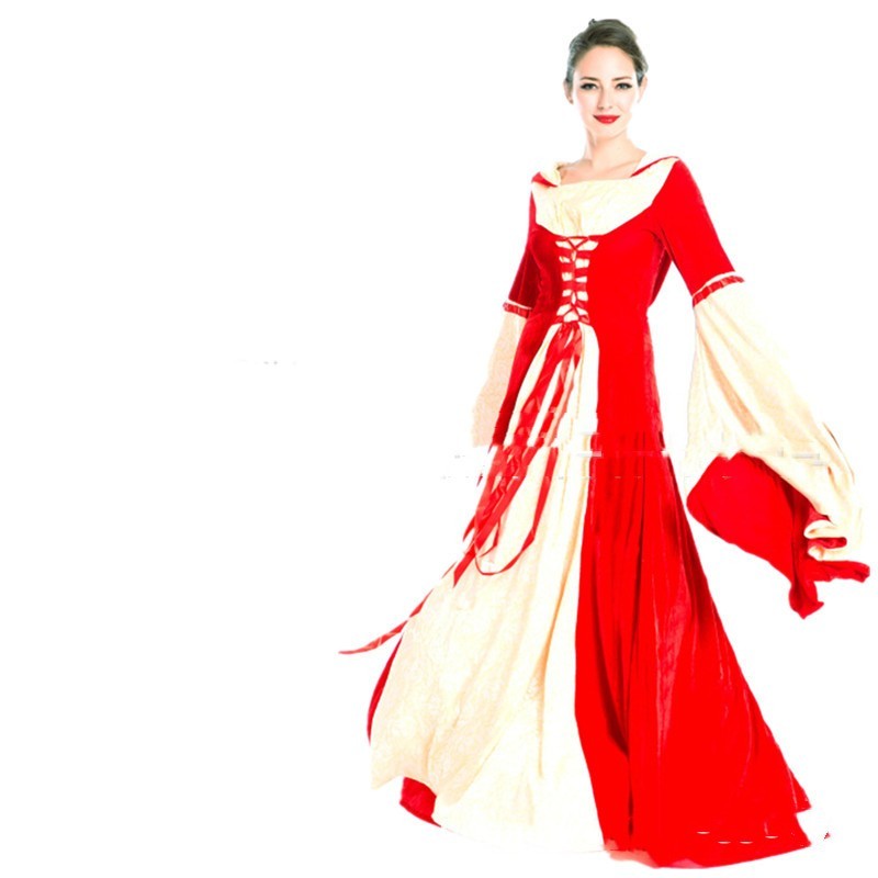 Halloween COS Ball Queen Dress Evening Gown - Enfance-Heureuse