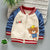 Children's Grizzly Bear Jacket Korean Baseball Uniform - Enfance-Heureuse