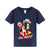 Summer Cute French Bulldog Print Half-sleeve Bottoming Shirt - Enfance-Heureuse