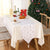 Christmas Snowflake Leaves Table Runner Table Decoration Decorations - Enfance-Heureuse