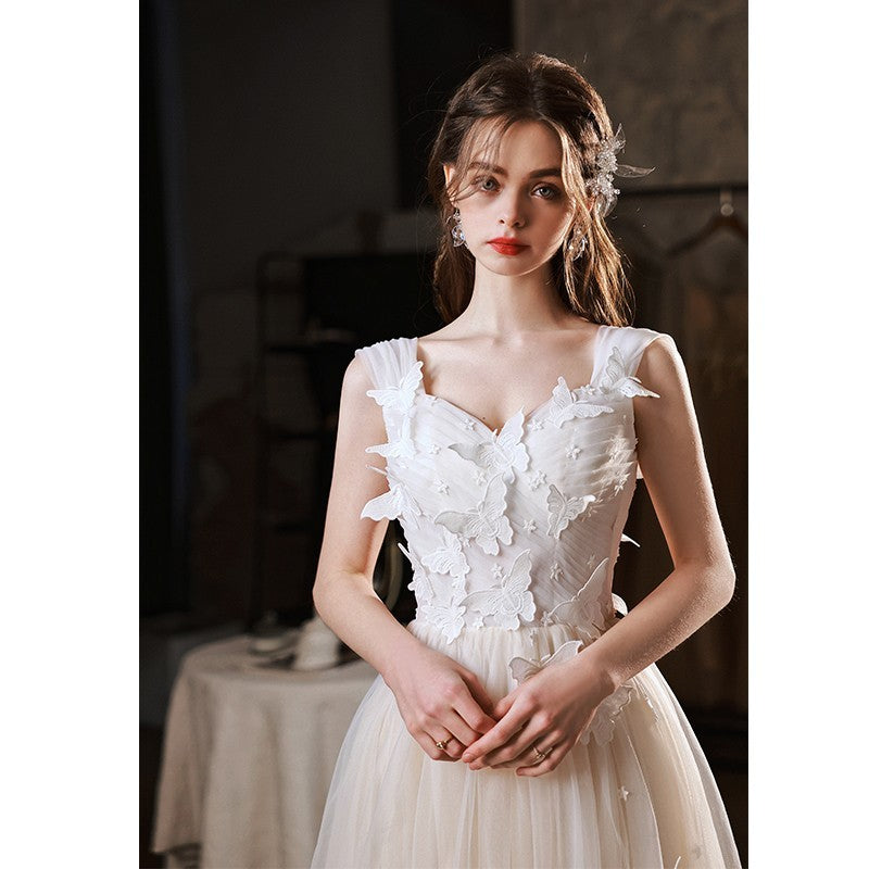 Wedding Banquet Host Evening Dress - Enfance-Heureuse