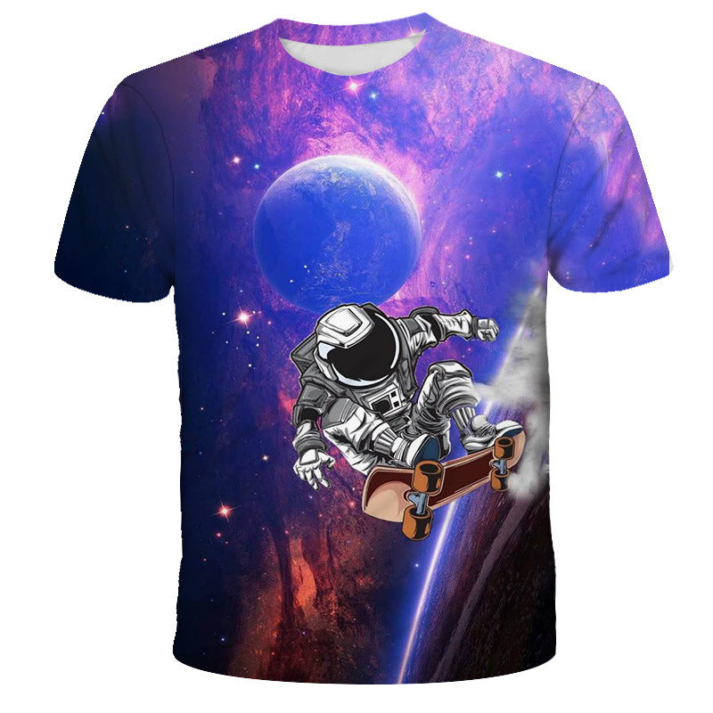T-shirt astronaute à impression numérique