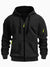 Zipper Hooded Sweatshirt Men's Sports Casual Cardigan Coat