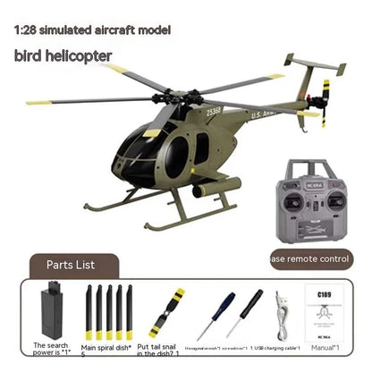 Remote Control Helicopter C189 Double Brushless Four Channels - Enfance-Heureuse