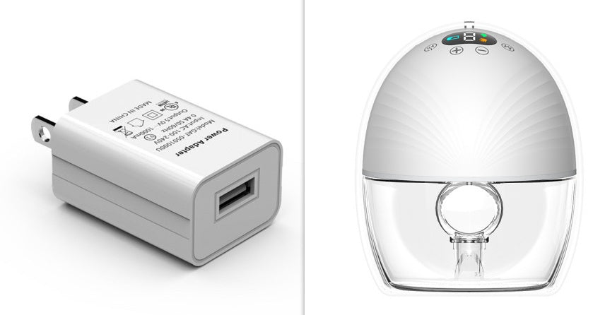 Wearable Electric Breast Pump Hands-free Silent Breast Pump - Enfance-Heureuse