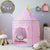 Tente enfant maison de jeu bébé intérieur princesse Playhouse château - Enfance-Heureuse