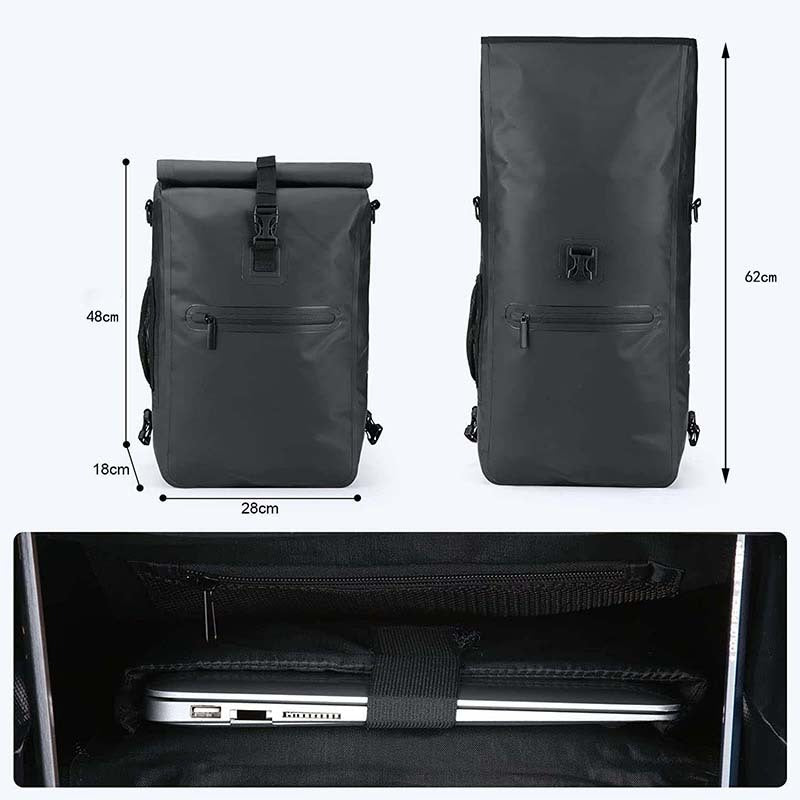 Waterproof 3 In 1 Bike Piggyback Casual Outdoor Universal - Enfance-Heureuse